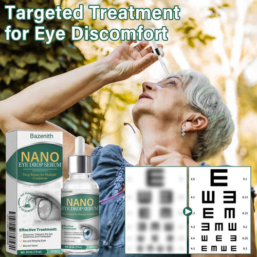 👩⚕️Bazenith™ Nano Eye Drops Serum ✅FDA Approved(Suitable for presbyopia, dry eye syndrome, glaucoma, and cataracts) 🌷