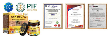 🐝LOVILDS® Strong Bee Venom Cream – Dermatologically tested and certified by dermatologists. Effective solution for stubborn warts, skin nodules, lesions, infections, and scars